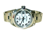 Rolex 79160 Automatic Roman White Dial Stainless Steel Lady
