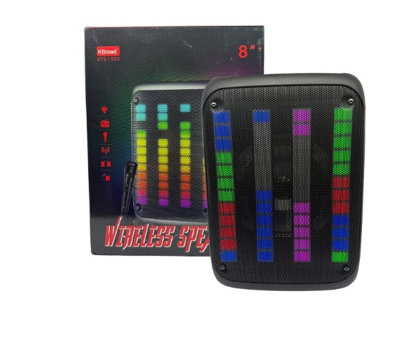 Bluetooth Speaker-With Microphone/8in Main image