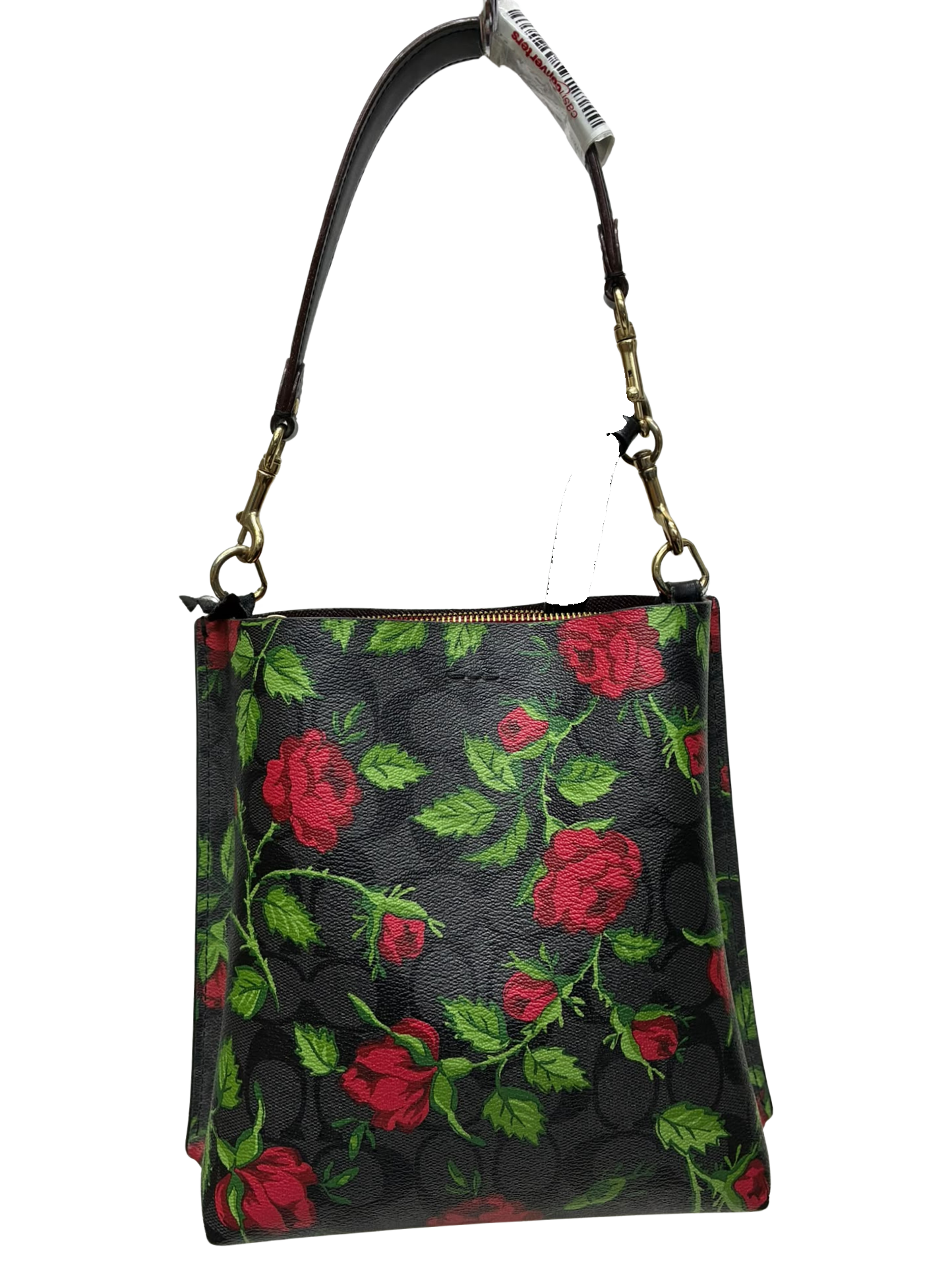 Coach Mollie Bucket Bag 22 Signature Canvas Fairytale Rose Print Secondary image