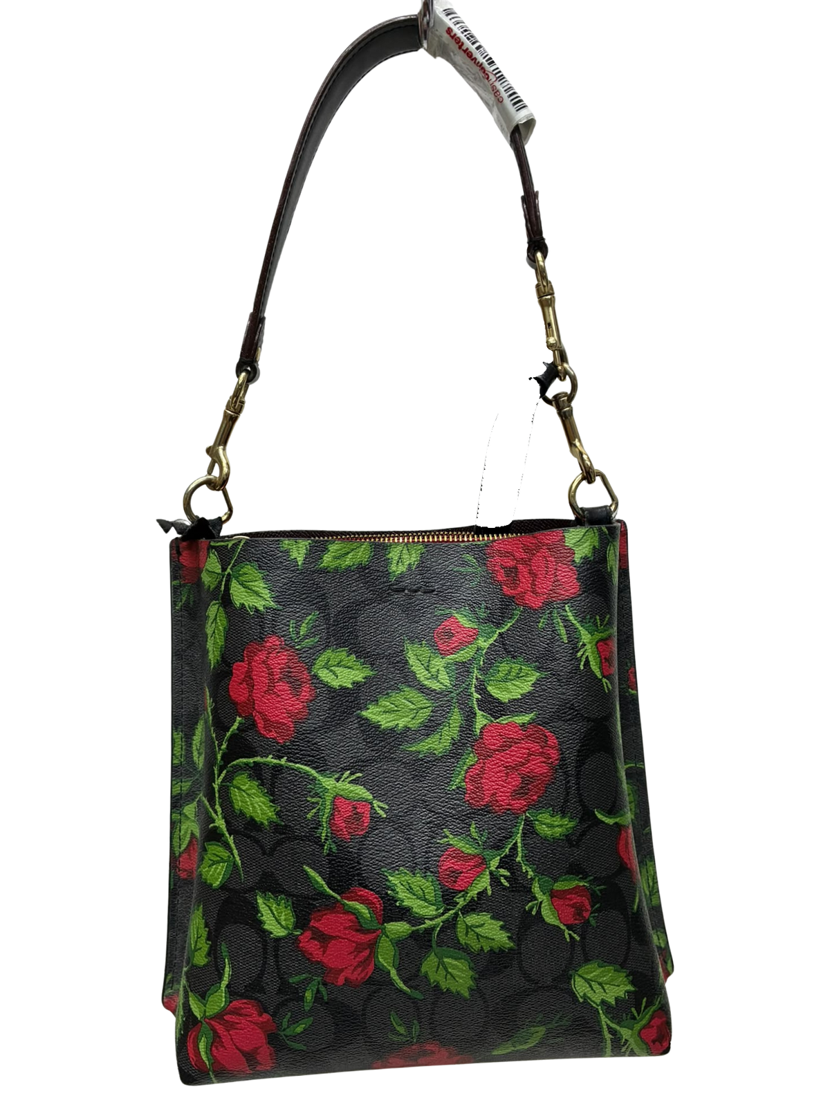 Coach Mollie Bucket Bag 22 Signature Canvas Fairytale Rose Print