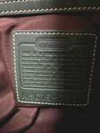 Coach 7787 Hampton Tote Bag Hunter Green