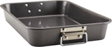 Farberware Nonstick Bakeware Roaster with Steel Rack, Gray, 11 by 15-Inch