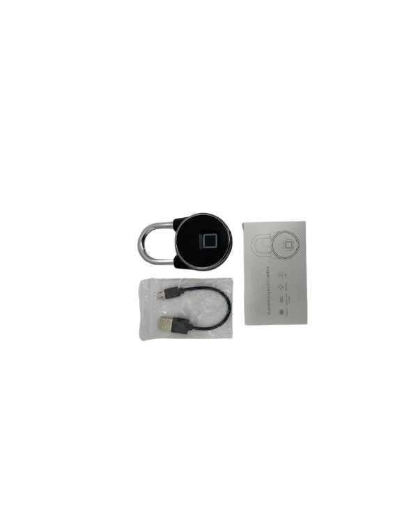Bluetooth Fingerprint Padlock Round
