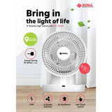 SONA 8” Remote High Velocity Fan STC 1319DC