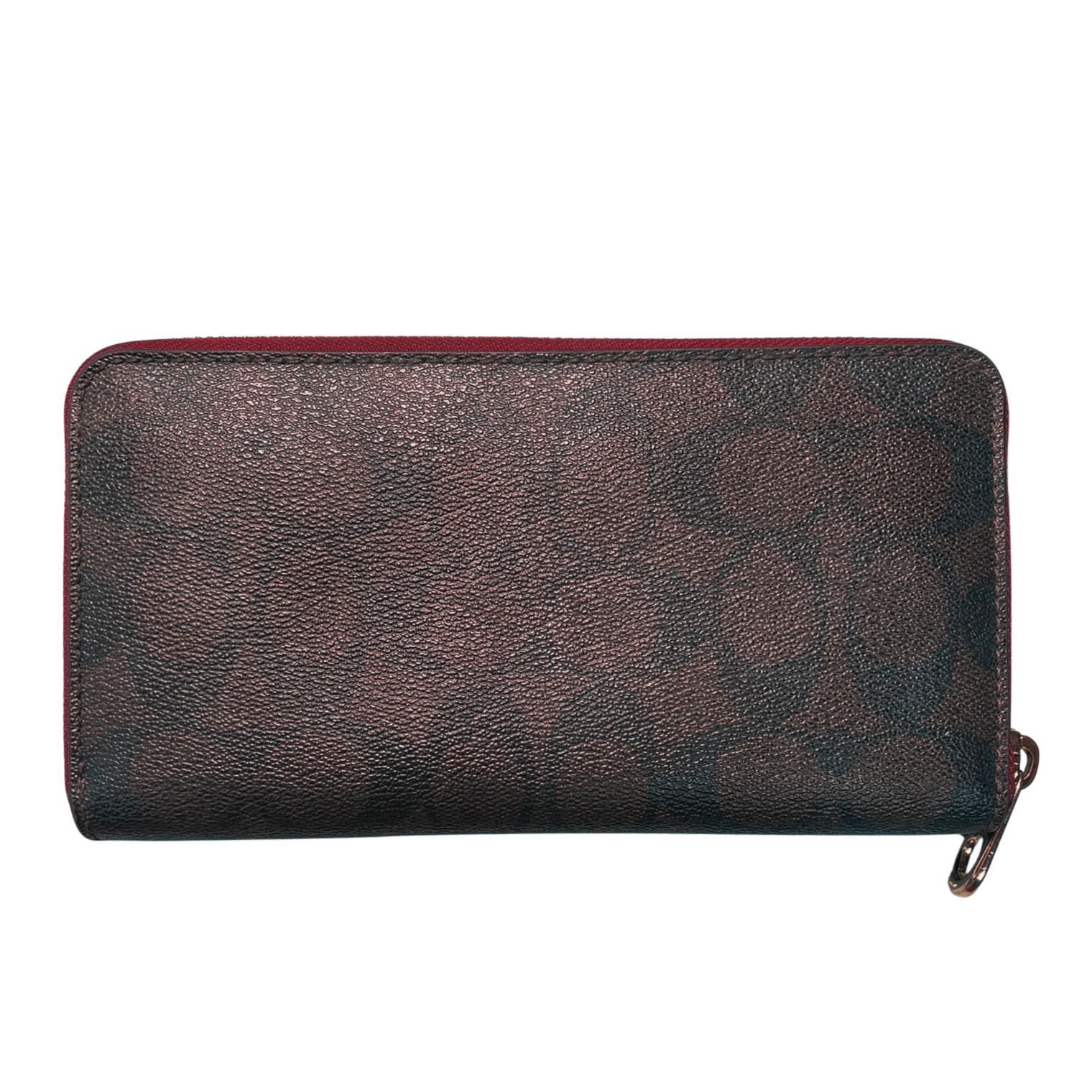 Coach C4452 Long Zip Around Wallet Signature Canvas