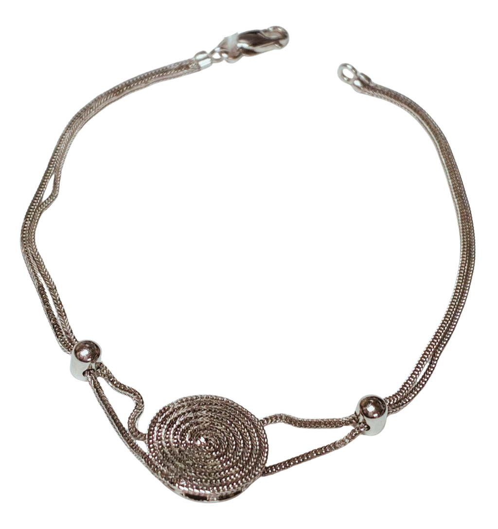 750 White Gold Bracelet 3.8GM