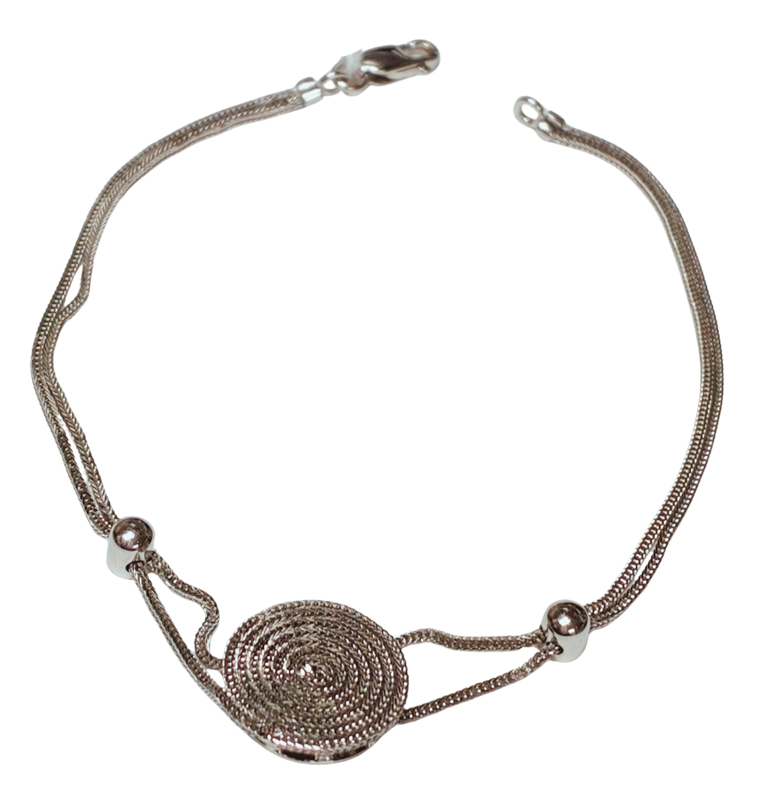 750 White Gold Bracelet 3.8GM