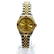 Rolex 69173 Datejust 26mm Halfgold Automatic Ladies Watch