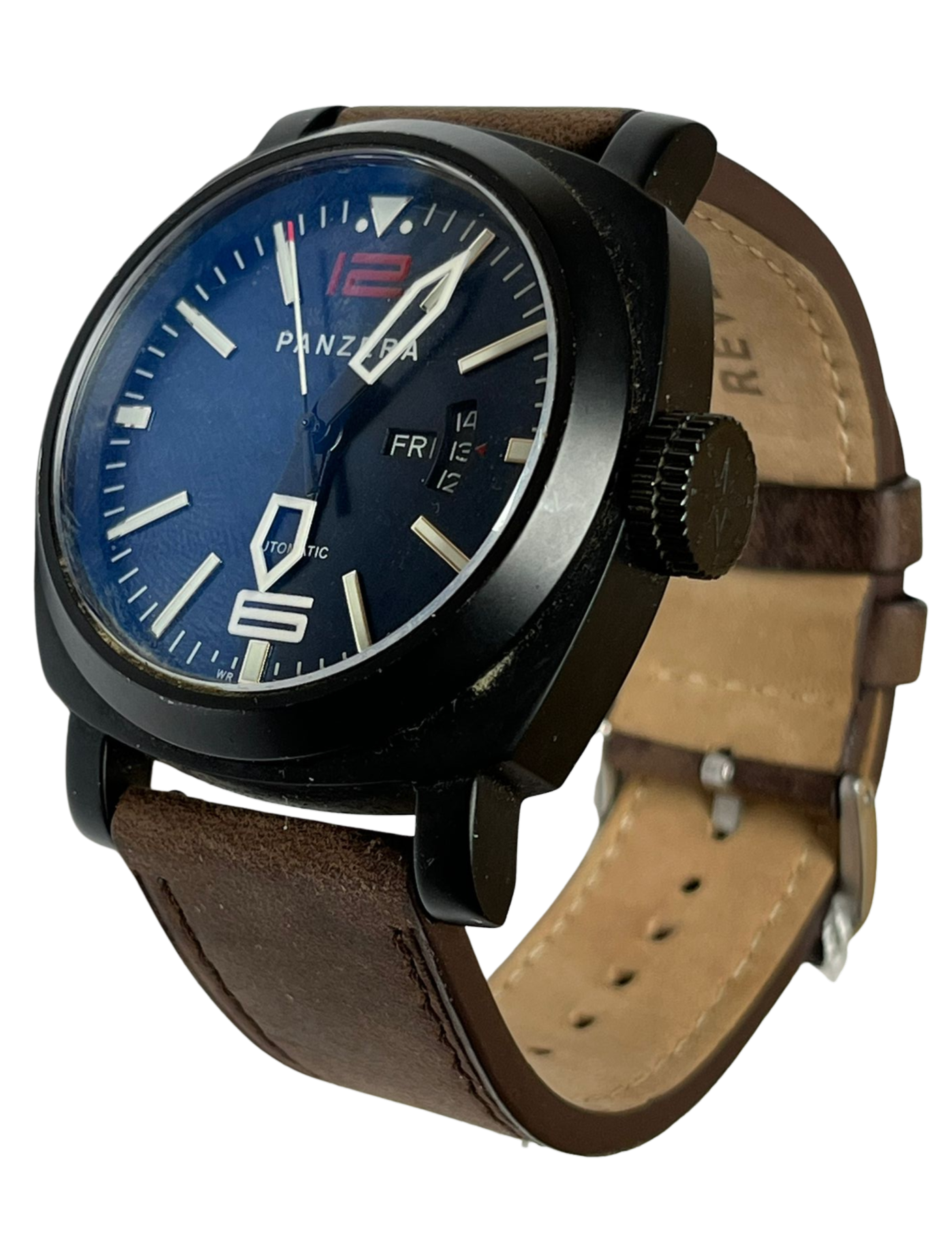 Panzera Aquamarine 45 Pacific Spirit A4502 Luxury Dive Watch 20ATM Secondary image