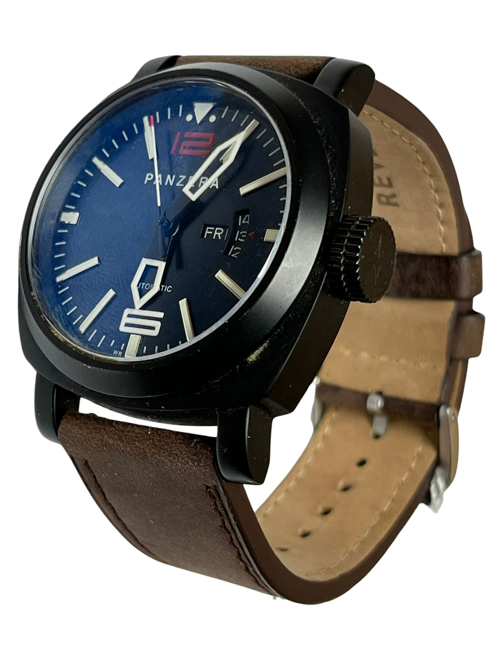 Panzera Aquamarine 45 Pacific Spirit A4502 Luxury Dive Watch 20ATM
