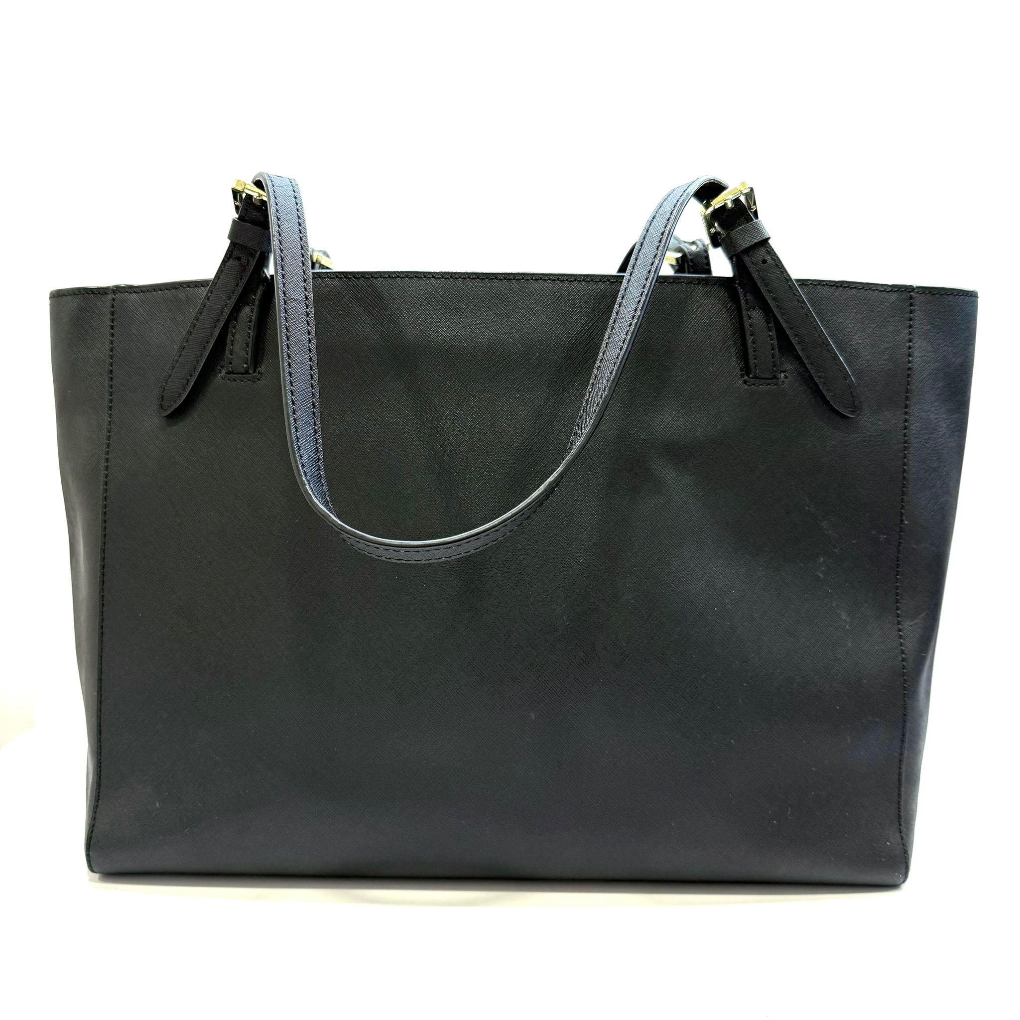 Tory Burch Black Saffiano Leather Tote Bag Secondary image