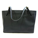 Tory Burch Black Saffiano Leather Tote Bag