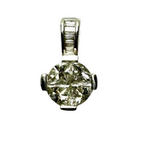 750 White Gold Diamond Pendant