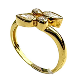 Yellow Gold Diamond Lady Ring