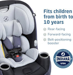 Maxi-Cosi Pria All-in-One Convertible Car Seat, Midnight Slate - Purecosi