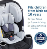 Maxi-Cosi Pria All-in-One Convertible Car Seat, Midnight Slate - Purecosi