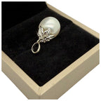 14K White Gold Natural South Sea Pearl Pendant