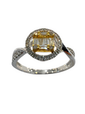 White Gold Diamond Ring