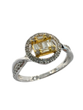 White Gold Diamond Ring