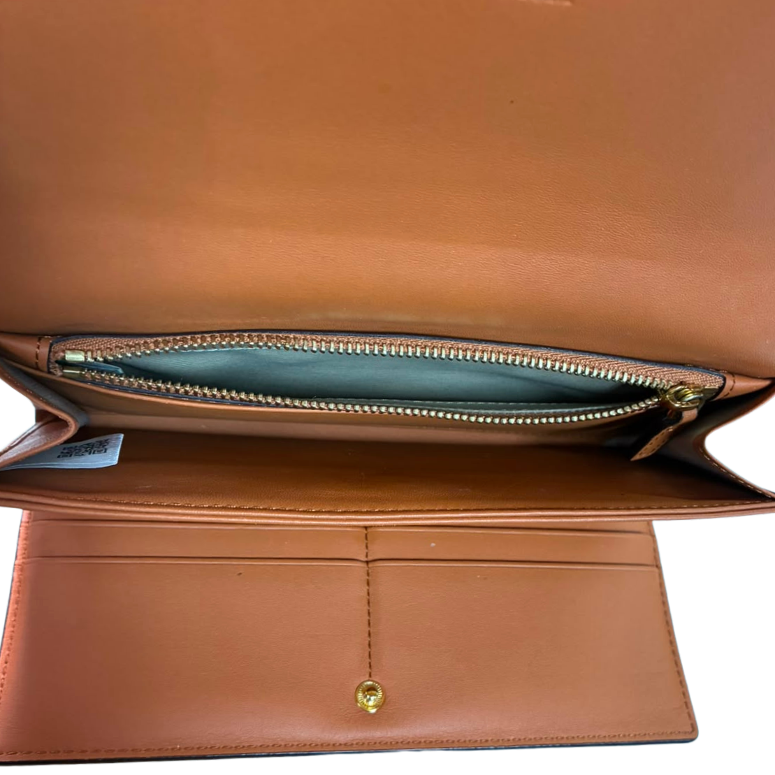 MCM Aren Large Logo Continental Flap Wallet