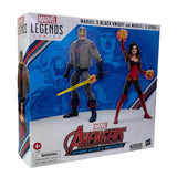 Hasbro Marvel Legends Series Marvel's Black Knight and Marvel's Sersi, Avengers 60th Anniversary Collectible 6 Inch Action Figures-JE