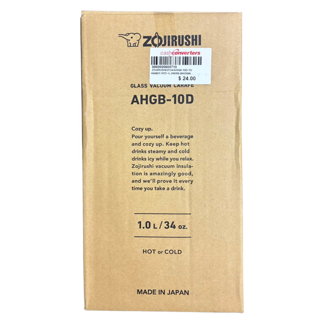 Zojirushi AHGB10DTD Handy Pot 1L Herb Brown