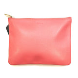 Furla Small Pink Leather Pouch