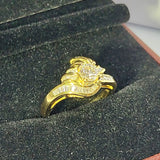 18KYG Diamond Ring
