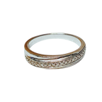 10K White Gold Diamond Ring 2.5GM