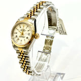 Rolex Datejust 69173 Halfgold Automatic Ladies Watch