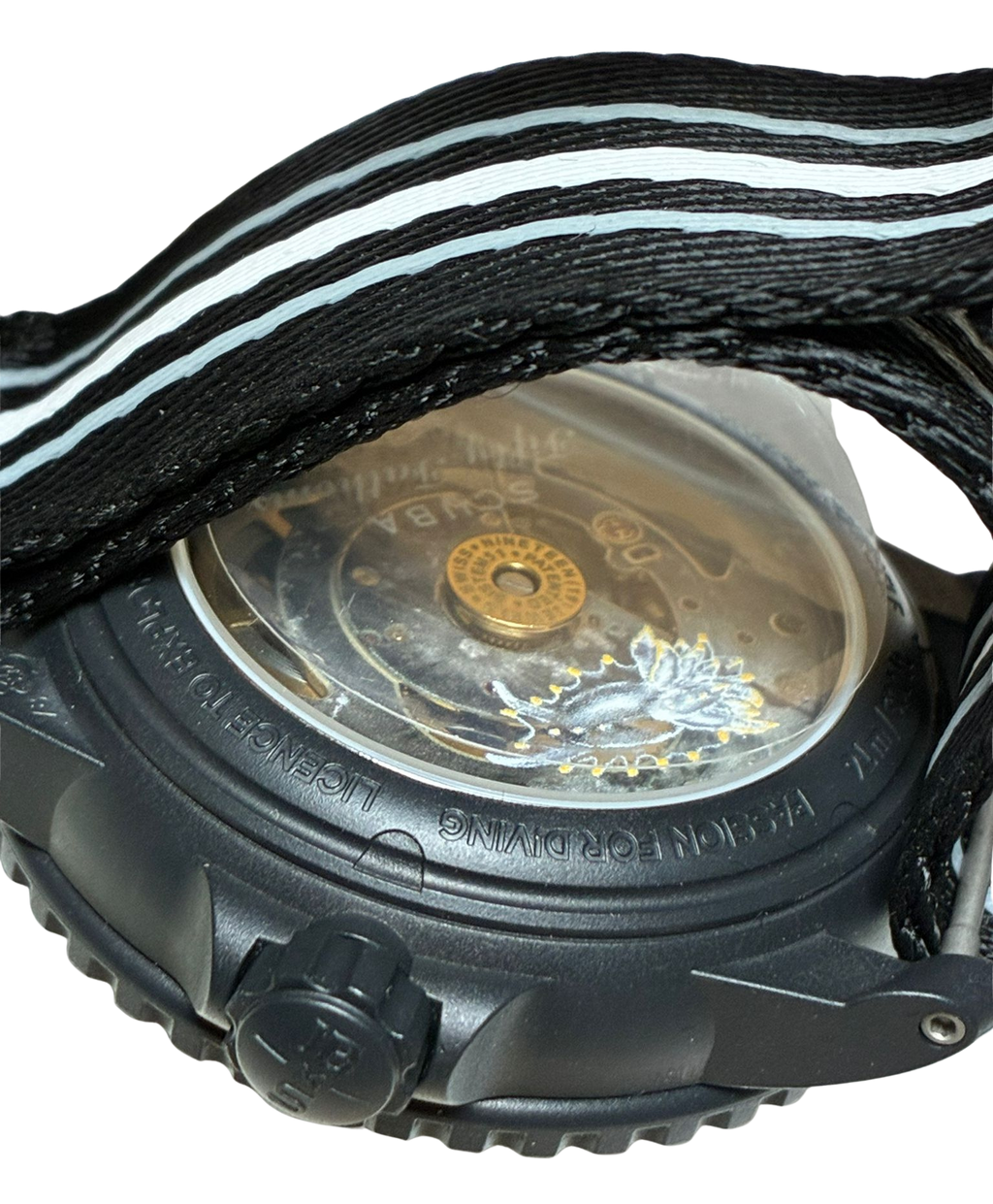 Blancpain X Swatch Scuba Fifty Fathoms Ocean Of Storms SO35B400
