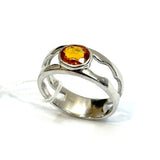 18KWG Yellow Sapphire Ring