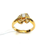 20KYG Diamond Ring