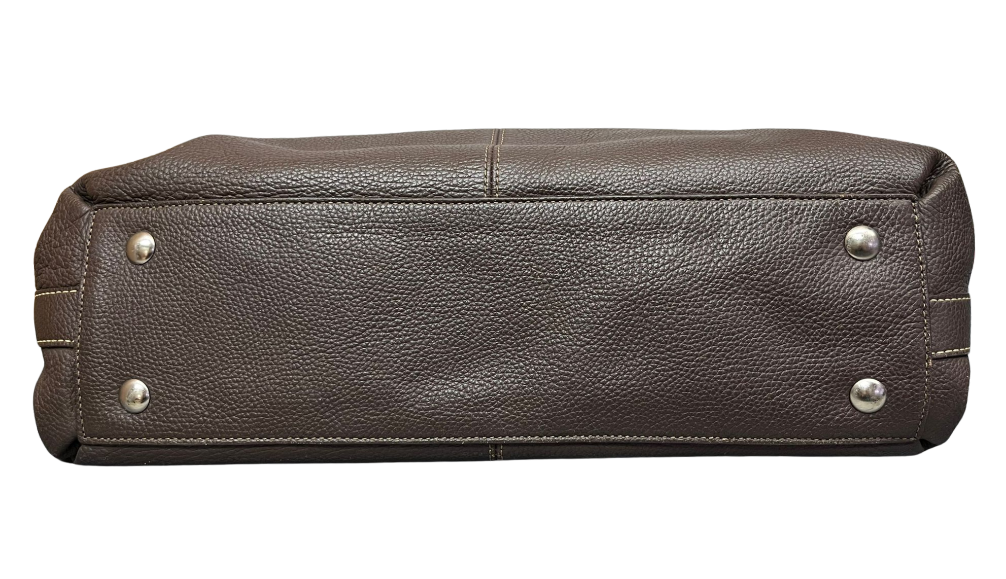 Coach Penelope Tote Bag Brown Pebbled Leather