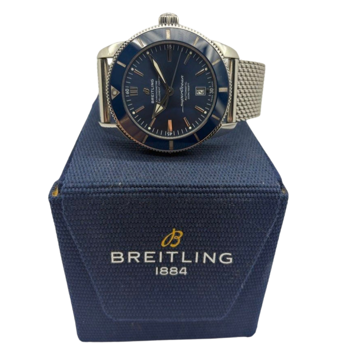 Breitling Superocean Heritage B20 46mm Automatic Blue Dial Watch