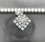 750WG Diamond Pendant 2.7G