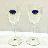 Royal Doulton, Jasmine Crystal Wine Glass, Set of 2 (Made In France)