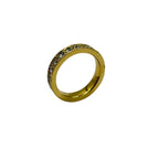 18K Yellow Gold Natural Diamond Ring