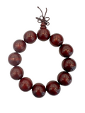 Solid Wood Bead Bracelet