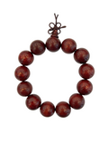 Solid Wood Bead Bracelet