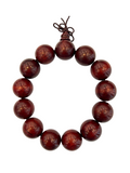 Solid Wood Bead Bracelet