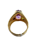 Yellow Gold Color Stone Ring