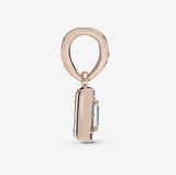 Pandora Hielo Luminoso Pendant Rose Gold Version