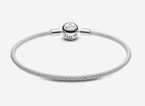 Pandora Moments Mesh Silver Bracelet