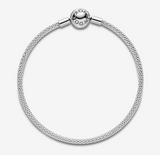 Pandora Moments Mesh Silver Bracelet