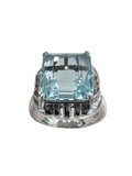 Aquamarine Platinum Ring