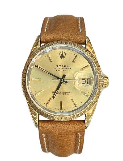 Rolex Oyster Perpetual Date 15505 34MM Automatic Watch – Cash