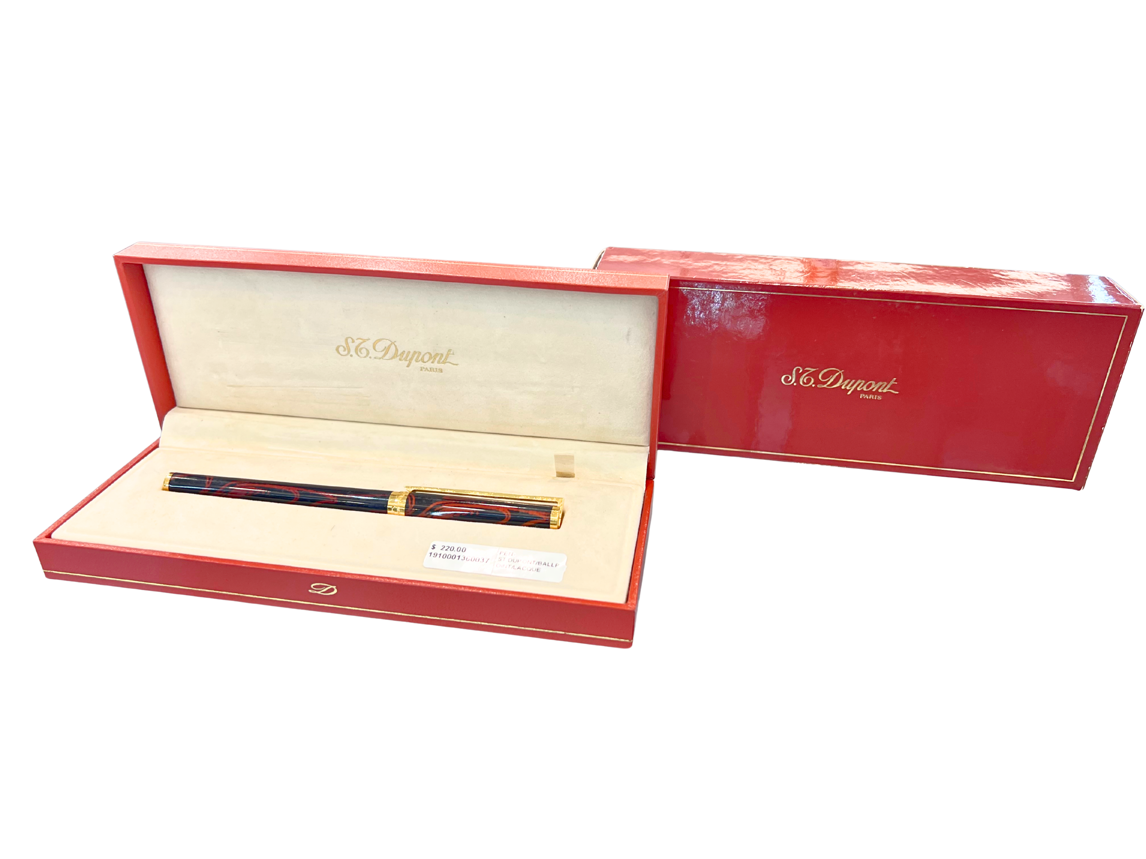 ST.Dupont Lacquer Dec Chine Ball Point Pen