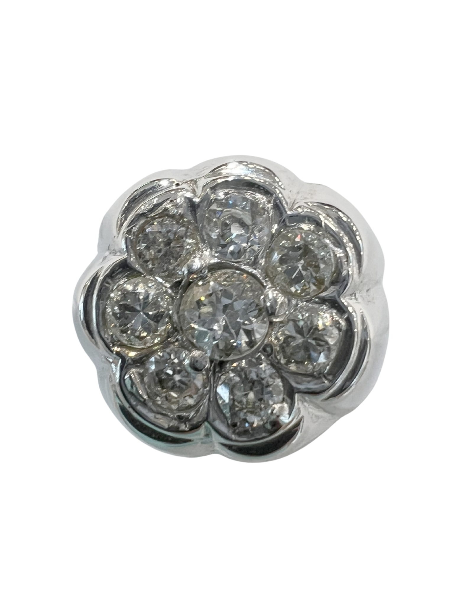 Old Mine Cut Diamond Ring Secondary image