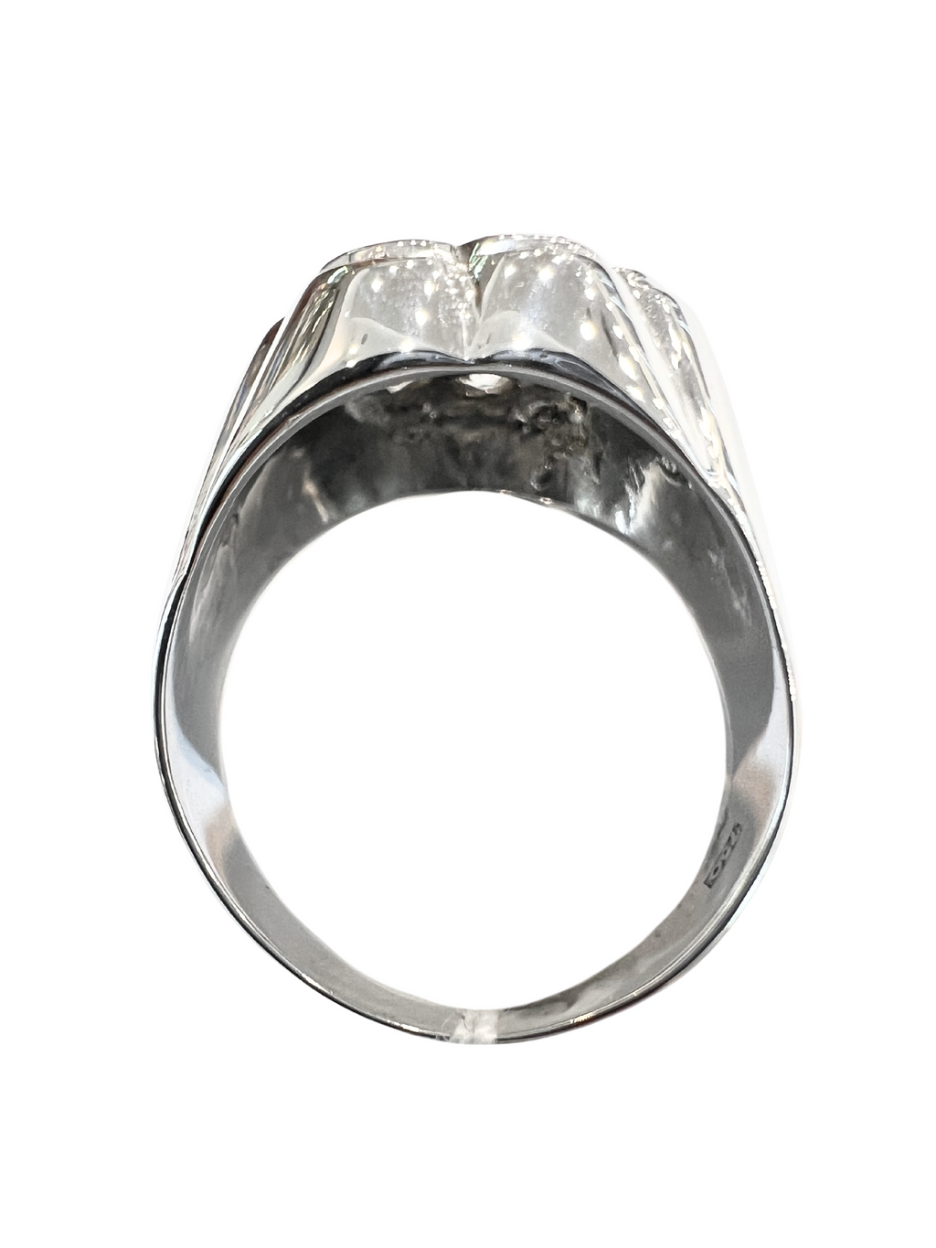 Old Mine Cut Diamond Ring